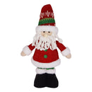 Enfeite Boneco Natal Extensível Papai Noel Boneco Neve 42Cm - Família Bless