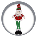Enfeite Boneco Natal Extensível Papai Noel Boneco Neve 42Cm - Família Bless