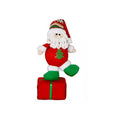 Boneco Neve Papai Noel Natal Equilibrista Presente 34 Cm - Família Bless