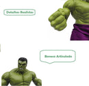 Boneco Hulk Gigante 50 Cm Avengers - Marvel