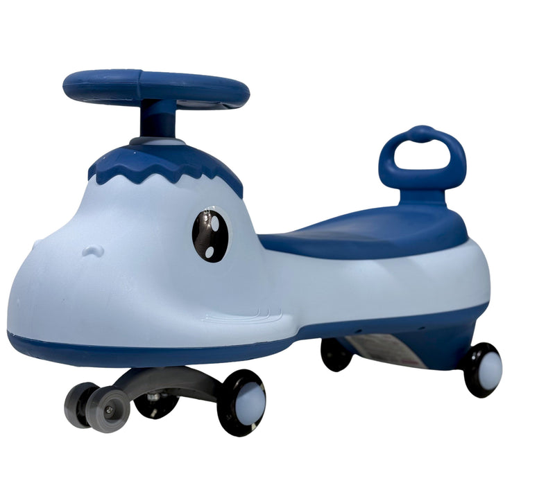 Carrinho Gira Volante 360º Luz Led e Som - Dino Car