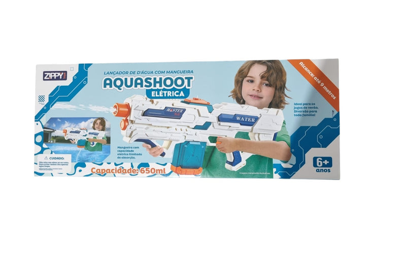 Lançador Agua Elétrico Mangueira Recarregável  58 Cm - Acqua Shoot