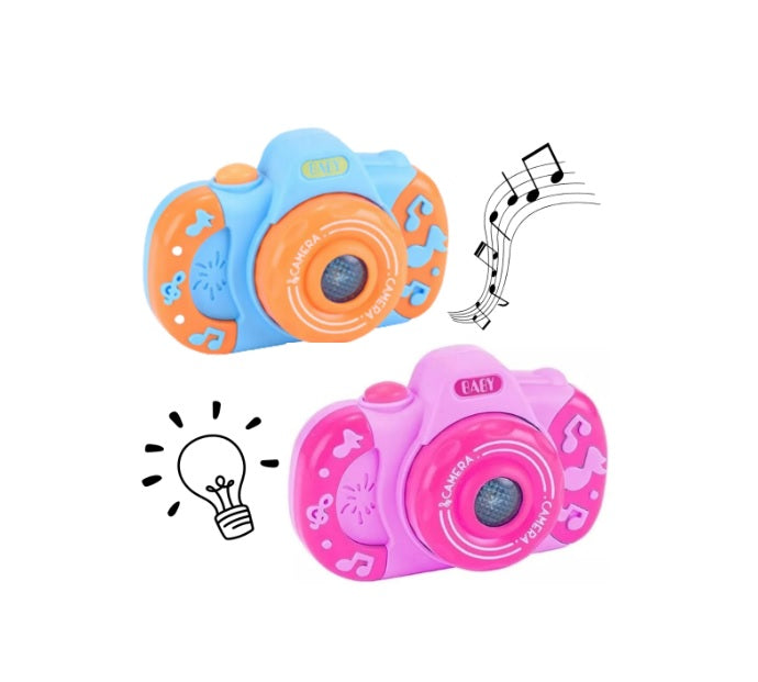 Câmera Fotográfica Musical com Luz