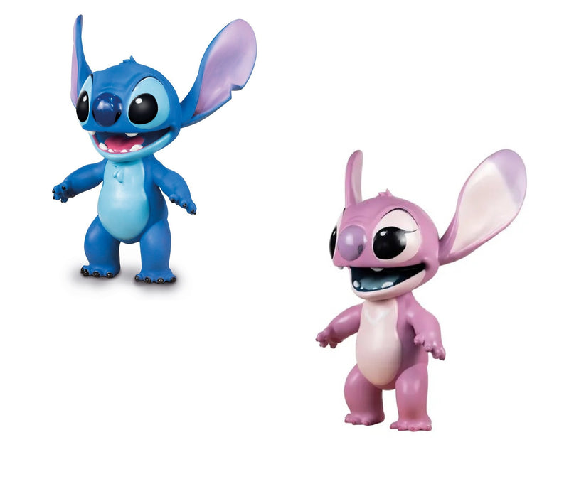 Boneco Stitch e Angel Gigante 40 Cm - Disney