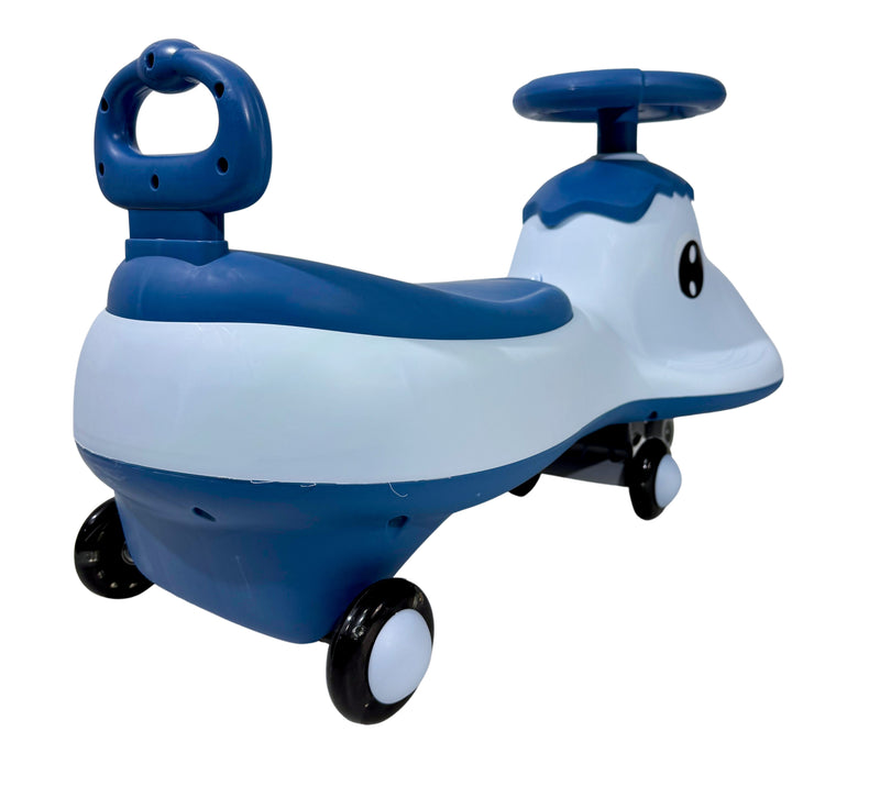 Carrinho Gira Volante 360º Luz Led e Som - Dino Car