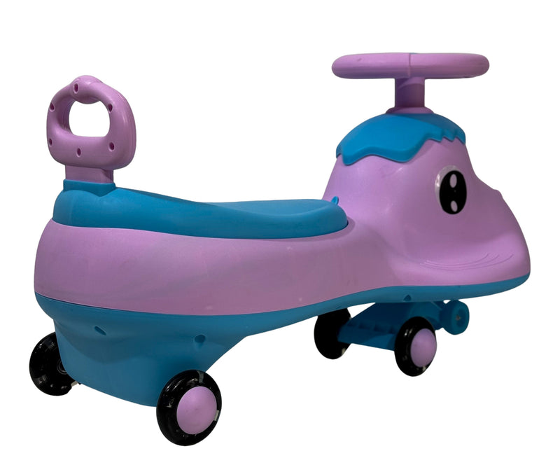 Carrinho Gira Volante 360º Luz Led e Som - Dino Car