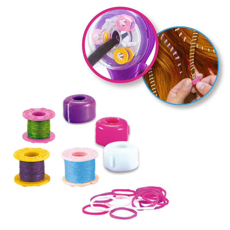 Trançador Automático de Cabelo e Tererê Com Acessórios