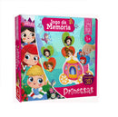 Jogo Memória 24 Peças Madeira - Safari e Princesas