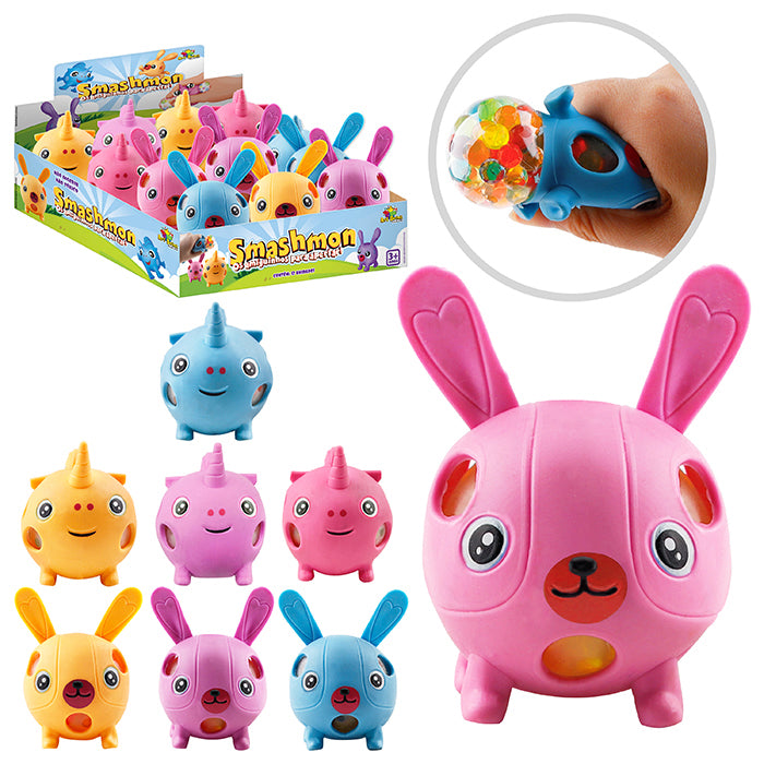 Bichinho Bola Apertar Smashmon Anti Stress