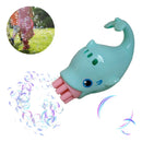 Golfinho Lança Bolhas de Sabão Automático