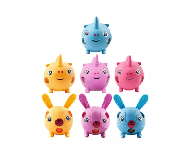Bichinho Bola Apertar Smashmon Anti Stress