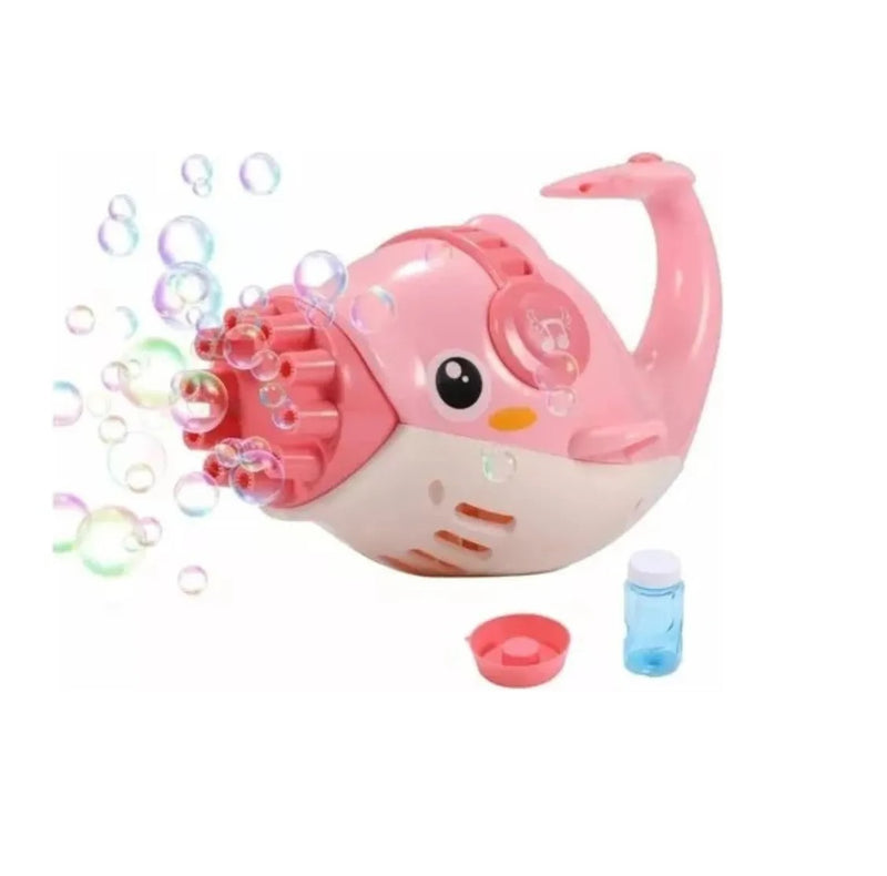 Golfinho Lança Bolhas de Sabão Automático