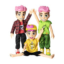 Boneca Robson Tropa dos Rosas 26cm Articulada + Chaveiro