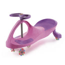 Carrinho Gira Volante 360º Led Rodinhas Zippy Car  Rosa Azul