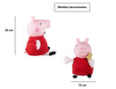 Boneca Peppa Pig Pelucia + Vinil  30cm Licenciado Original