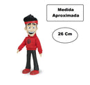 Boneco Enaldinho Youtuber+Pulseira Poder Surpresa +Cartas Para Recortar  25cm Original _ Brinquedos Rosita