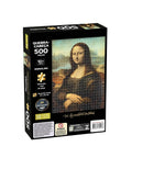 Quebra Cabeça Monalisa 500 Peças Obra Arte - Mimo Artes