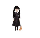 Boneca Wandinha Familia Addams Grande 45cm + Mãozinha Filme