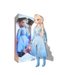 Boneca Elsa Frozen Grande 55cm Gelo Original Princesa Disney