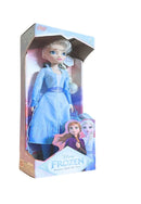 Boneca Elsa Frozen Grande 55cm Gelo Original Princesa Disney