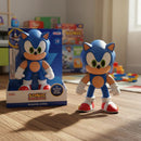 Boneco Sonic 20 cm Vinil Azul Articulado Original Game Veloz