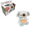Pelúcia Koala Calm Luz e Som Funções Acalmar Bebe Antialérgico