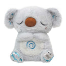 Pelúcia Koala Calm Luz e Som Funções Acalmar Bebe Antialérgico