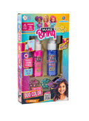 2 Tintas Spray Mechas Cabelos com Presilhas Infantil - Duo Color