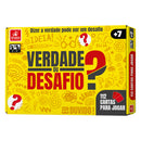 Jogo de Tabuleiro - Verdade ou Desafio 112 Cartas