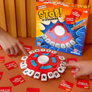 Jogo Palavras Stop Desafio 10 Segundo C/ Roleta e 36 Cartas