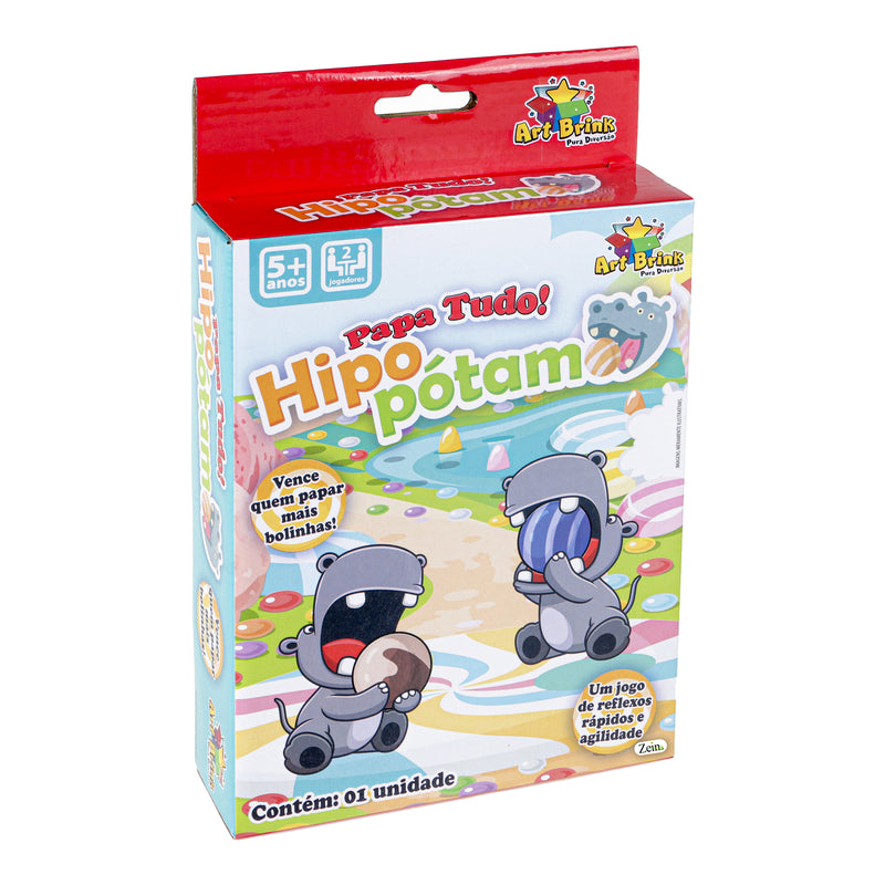Jogo Papa Tudo Bolinhas Hipopótamo