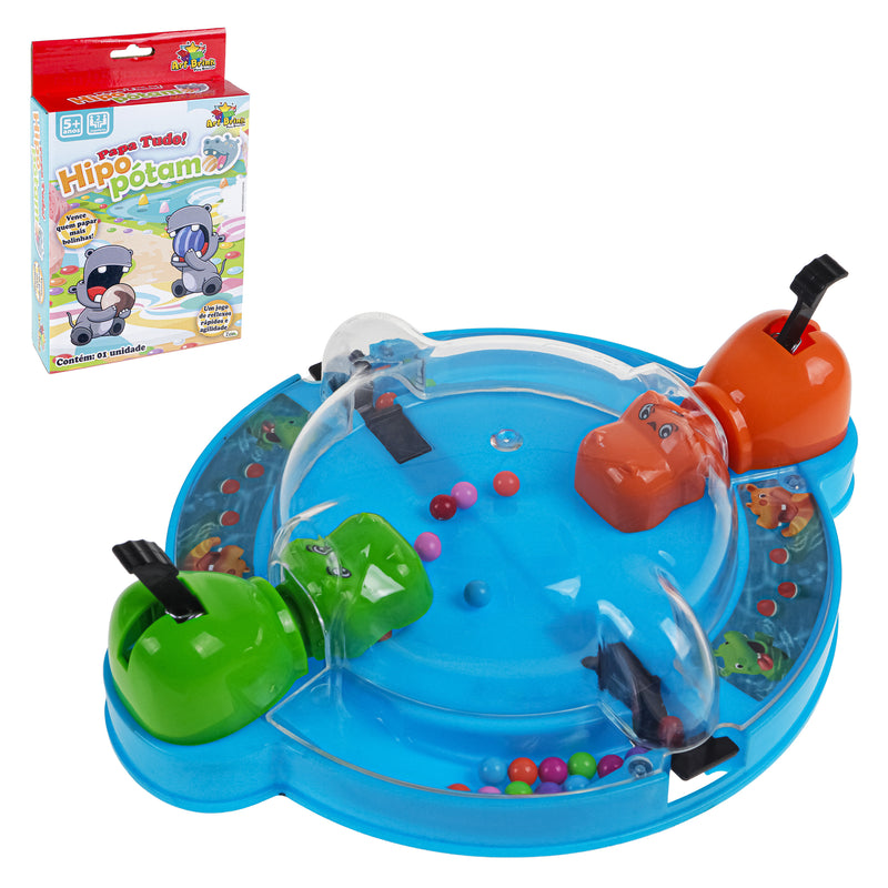 Jogo Papa Tudo Bolinhas Hipopótamo