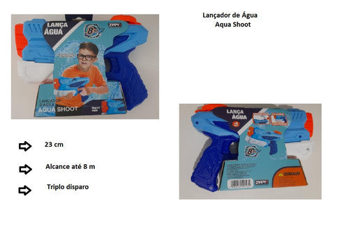 Lançador Pistola de Água 23 cm - Acqua Shoot
