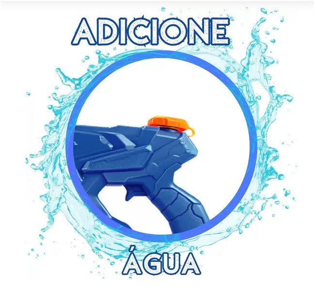 Lançador Pistola de Água 23 cm - Acqua Shoot