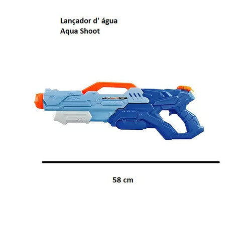 Lançador Pistola de Água 58 cm - Acqua Shoot