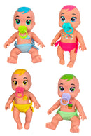 Boneca Tinker Baby Coleção Natureza 24 Cm Com Chupeta e Certificado Mamãe