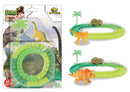 Pista Dino Track Car - com Carrinho e Dinossauro 56 Peças