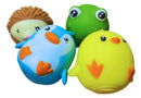 Kit 4 Bichinho Bolinha Squishy Apertar 8 Cm Anti Stress - Turma Bolotinha