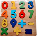 Quadro Madeira Pedagógico Educativo 20 cm