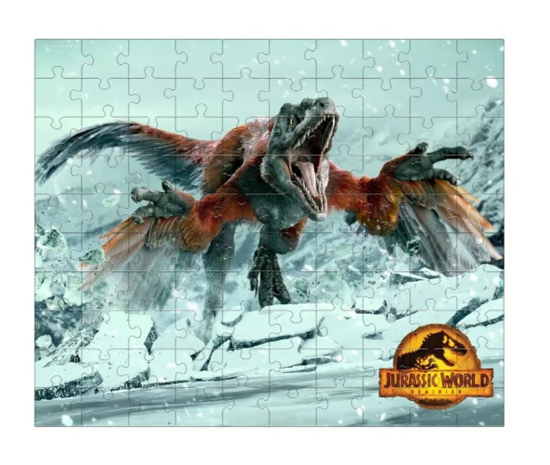 Quebra Cabeça 100 Peças - Jurassic World Universal