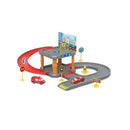 Pista Mini Garagem Carrinhos Bombeiro 19 peças