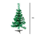 Arvore Natal Pequena Pinheiro Verde 60 Cm com 50 Galhos