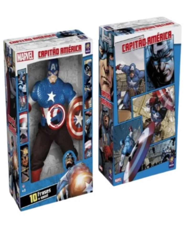 Boneco Vingadores 50 Cm Com Sons e Falas