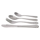 Jogo de Talheres Infantil Bear 4 Peças Aço Inox Bichinhos