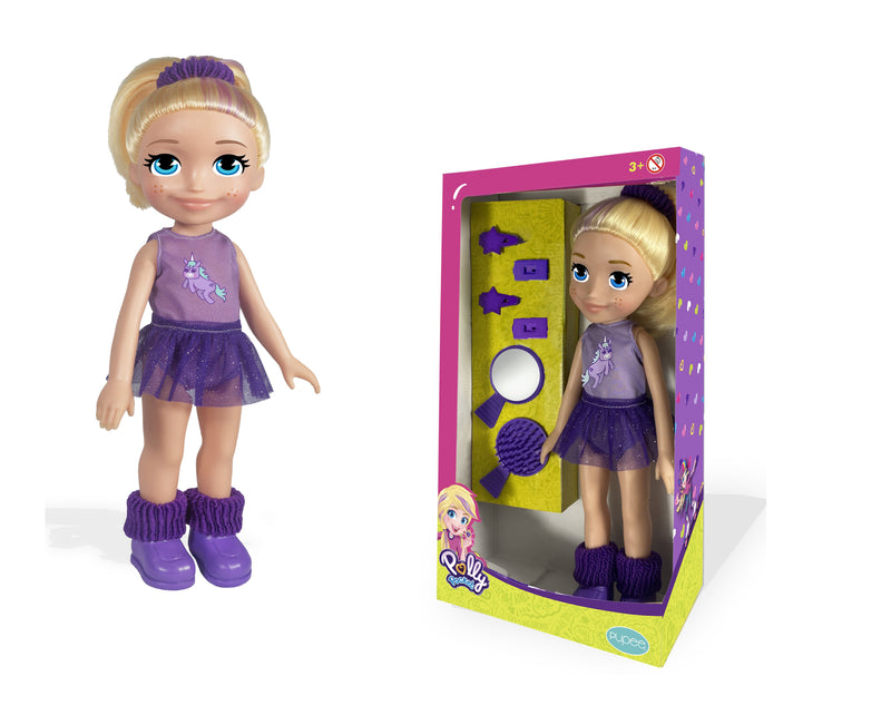 Boneca Polly Pocket Ginasta C/ Acessórios Mattel