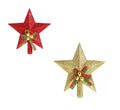 Estrela Ponteira Arvore Natal Brilho 15 Cm