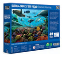 Quebra Cabeça 500 Peças Animais Marinhos - Coleção Mimo Play