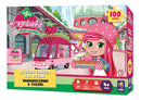 Quebra Cabeça Infantil Moranguinho e Pudim na Cidade Grande 100 Peças