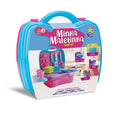 Brinquedo Maleta Cooktop Cozinha C/ Acessórios Infantil Rosa