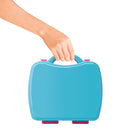 Brinquedo Maleta Cooktop Cozinha C/ Acessórios Infantil Rosa